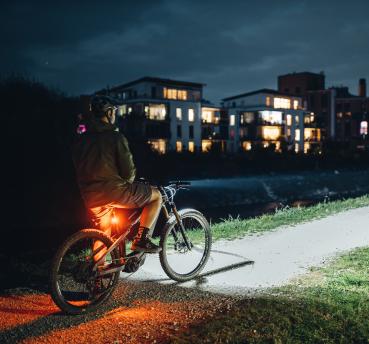 Lupine C14 E-Bike Rücklicht mit Bremslicht 34.9mm