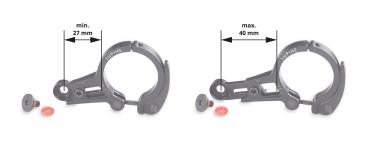 Preview: Lupine Flexmount Schnellspanner 31.8 mm