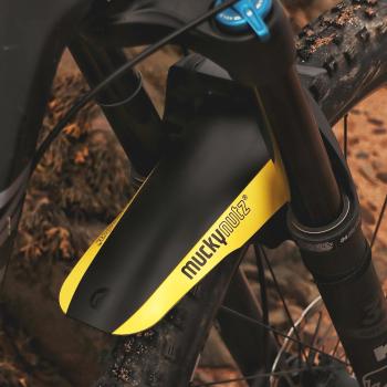 Preview: Mucky Nutz Face Fender yellow Spritzschutz vorne