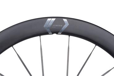 Preview: NEWMEN STREEM Allround A.54 VONOA 12 x 142mm Centerlock Shimano 9/10/11/12 fach silver Laufrad hinten
