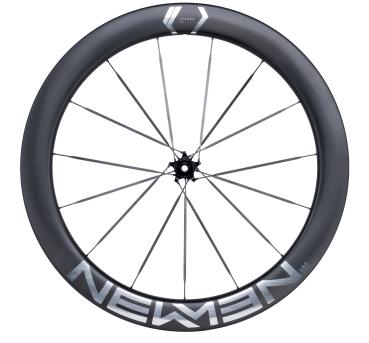 Preview: NEWMEN STREEM Sprint S.60 VONOA 12 x 100mm silver Laufrad vorne