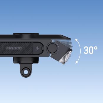 Ravemen FR1000 Frontlicht mit Garmin/Wahoo Befestigung