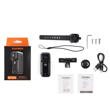 Ravemen NT301 Rücklicht mit 138° Ultraweitwinkel HD Kamera