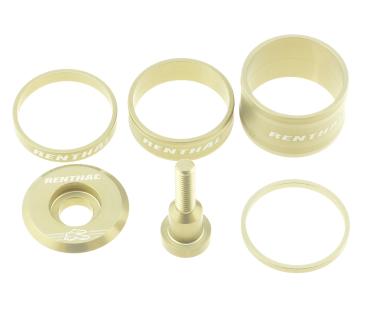 Preview: Renthal Top Cap and Spacer Set gold