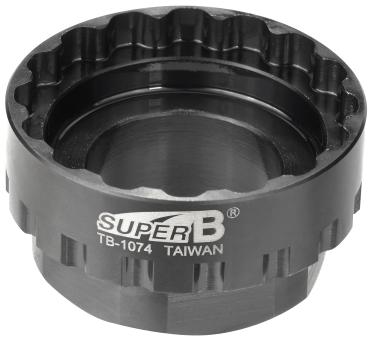 Super B TB-1074 Shimano XTR FC-M9100/M9120, XT FC-M8100/M8120, SLX FC-M7100/M7120, Deore FC-M6100/M6130 Kettenblatt-Werkzeug