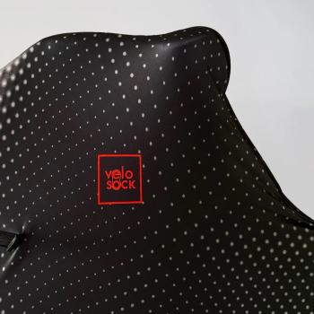 VELOSOCK Full Cover Waterproof For Road Bike Carbon Black