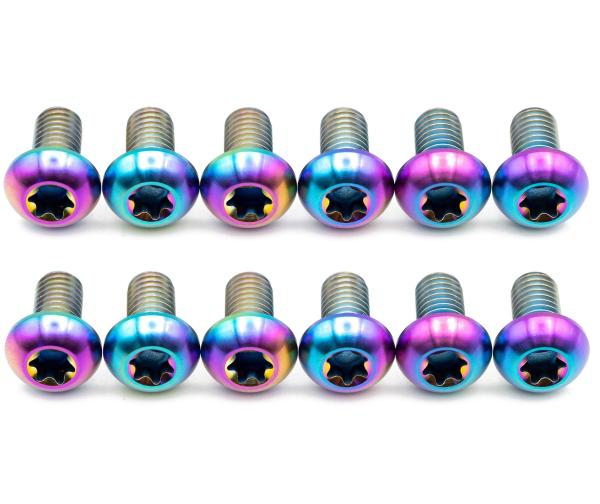 Better Bolts Bremsscheiben Befestigungsschrauben Kit Titan rainbow