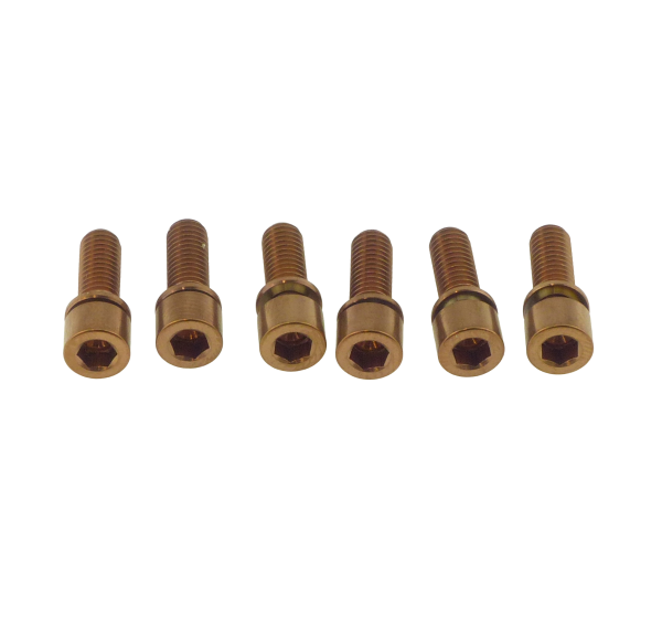 Better Bolts Burgtec MK3 Enduro Vorbau M5x16mm Titan Schrauben-Kit copper
