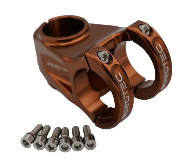 Better Bolts Burgtec MK3 Enduro Vorbau M5x16mm Titan Schrauben-Kit silver