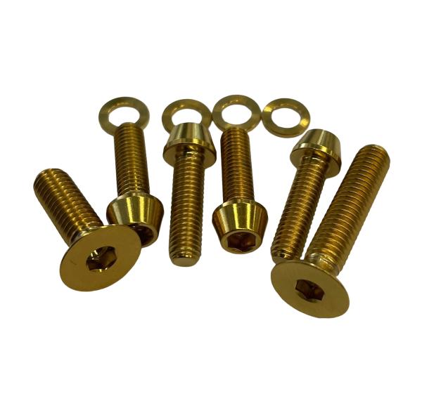 Better Bolts Enve Aero Vorbau Titan Schrauben-Kit gold