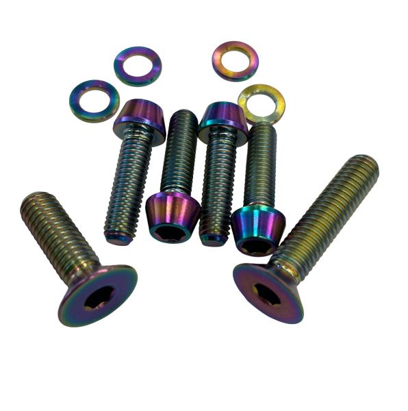 Better Bolts Enve Aero Vorbau Titan Schrauben-Kit rainbow
