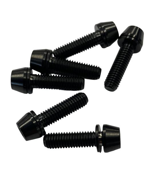Better Bolts Enve Road Vorbau M5x17mm Titan Schrauben-Kit black