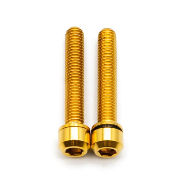 Better Bolts Enve Sattelstütze Klemmschrauben Kit Titan gold