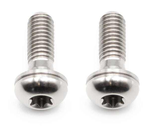 Better Bolts Flat Mount Befestigungsschrauben Kit Titan M5x15mm silver