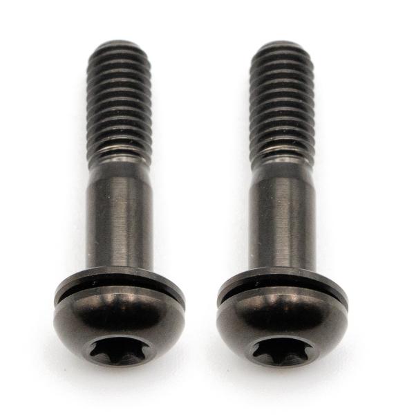 Better Bolts Flat Mount Befestigungsschrauben Kit Titan M5x22mm black