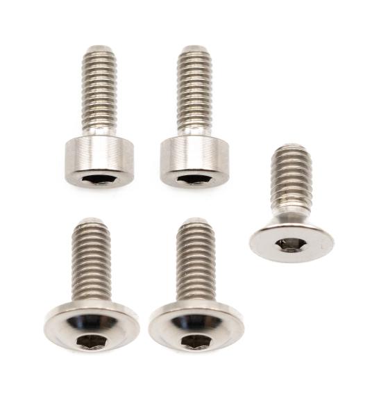 Better Bolts Fox 34 Fit4/Grip SL Federgabel Schrauben-Kit Titan silver