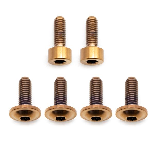 Better Bolts Fox 34 SL Fit4/Grip SL Federgabel Schrauben-Kit Titan copper