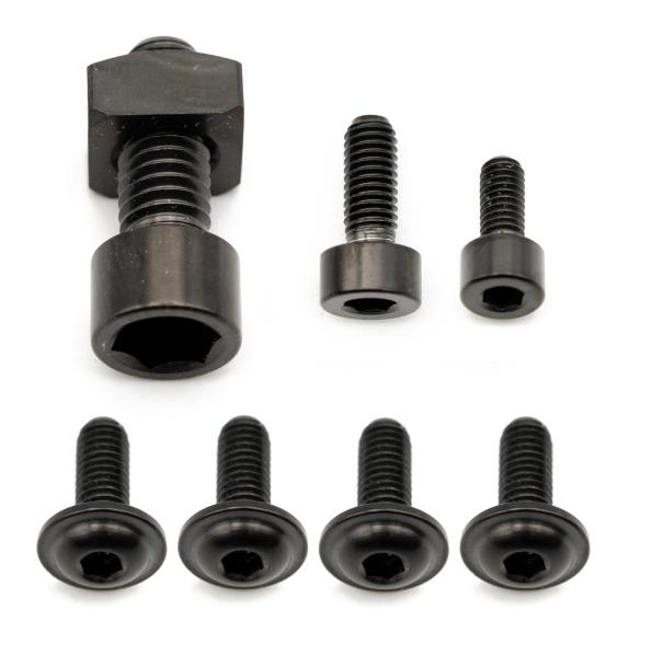 Better Bolts Fox 36 Grip/Grip2/GripX/Grip X2/Rhythm (2026+) Federgabel Schrauben-Kit Titan black