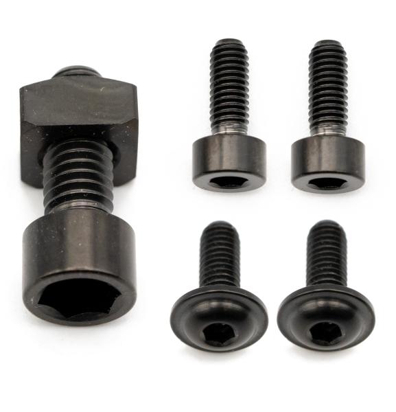 Better Bolts Fox 36 Fit4/Grip SL (2021-2025) Federgabel Schrauben-Kit Titan black