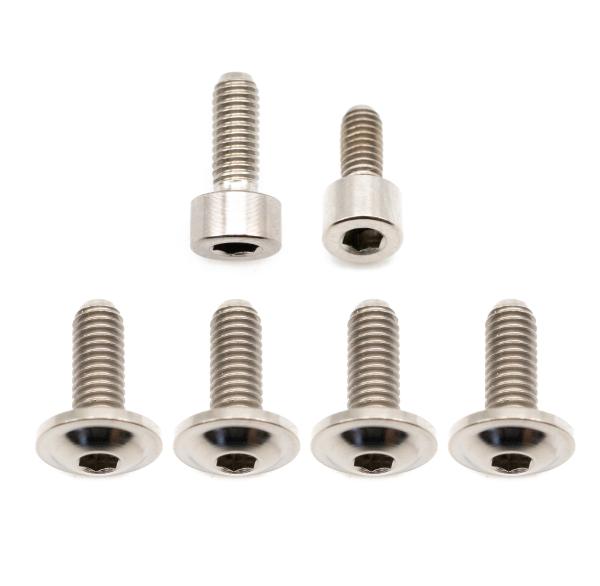 Better Bolts Fox 36 SL Grip/Grip2/GripX/Grip X2/Rhythm (2026+) Federgabel Schrauben-Kit Titan silver