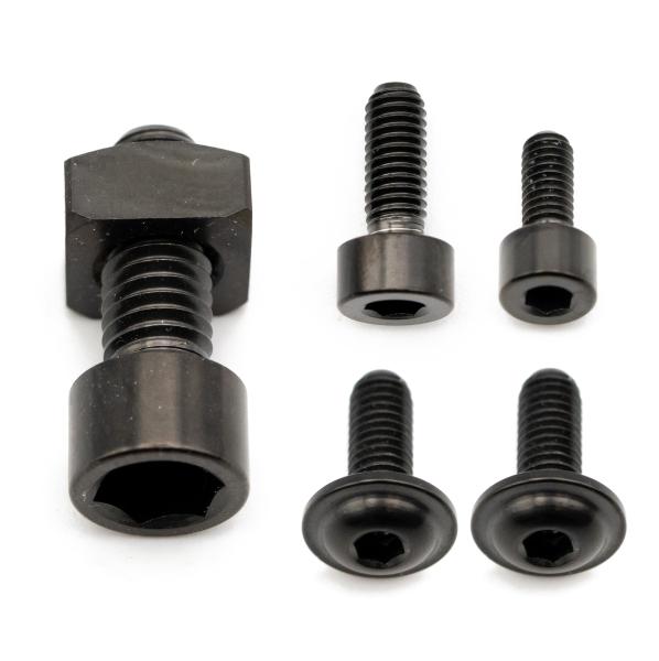 Better Bolts Fox 38 Grip/Grip2/GripX/Grip X2/Rhythm Federgabel Schrauben-Kit Titan black