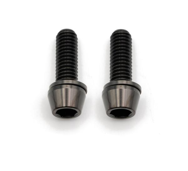 Better Bolts Postmount Adapter-Befestigungsschrauben Kit Titan M6x18mm black