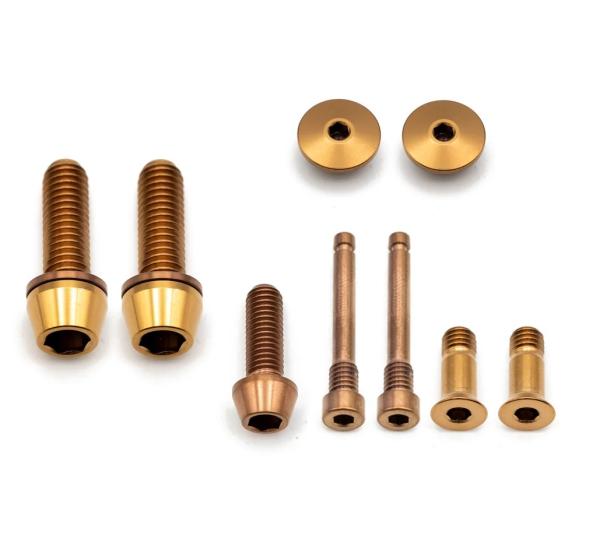Better Bolts Shimano Ultegra/105/GRX Groupset Schrauben Kit Titan copper