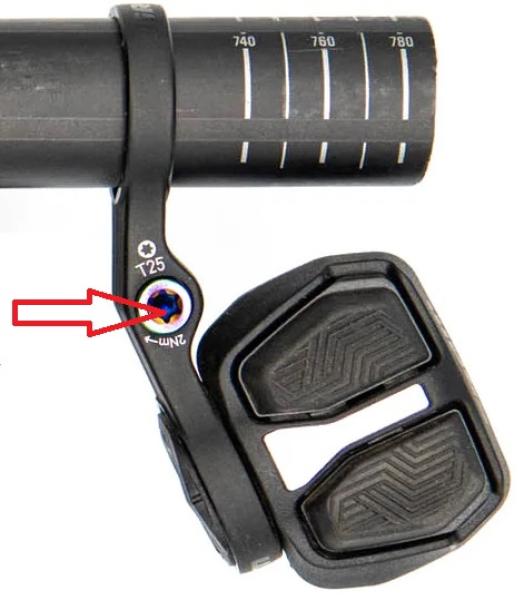 Better Bolts Sram AXS POD Controller Schraube Titan rainbow