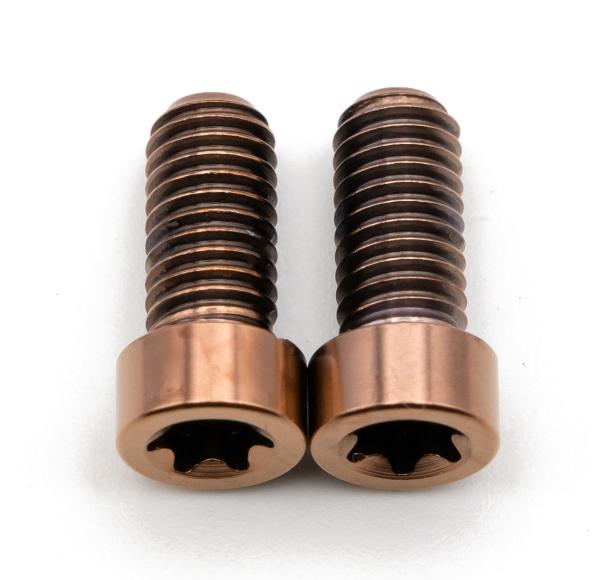 Better Bolts Sram MatchMaker X Bridge Clamp AXS Pod Controller Schrauben-Set Titan copper