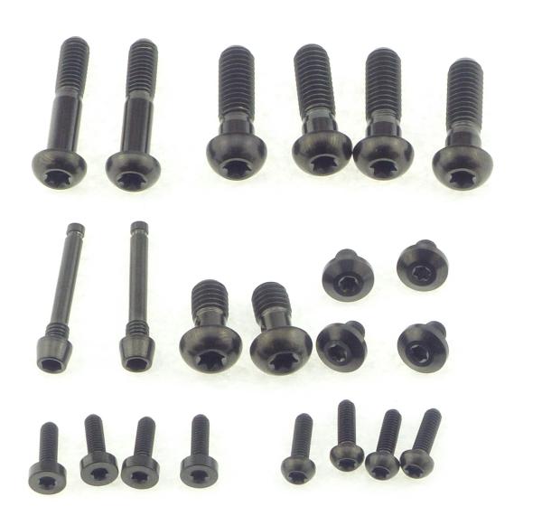 Better Bolts Sram Motive Ultimate/Silver Disc Brake Schrauben Kit Titan black