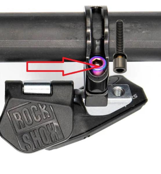 Better Bolts Sram Trigger Discrete Schraube Titan black