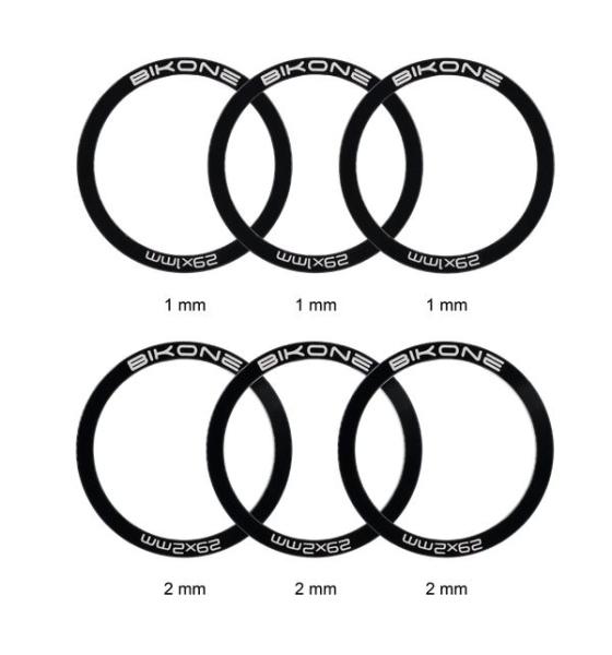 Bikone Spacer Kit Sram DUB Wide Kurbeln