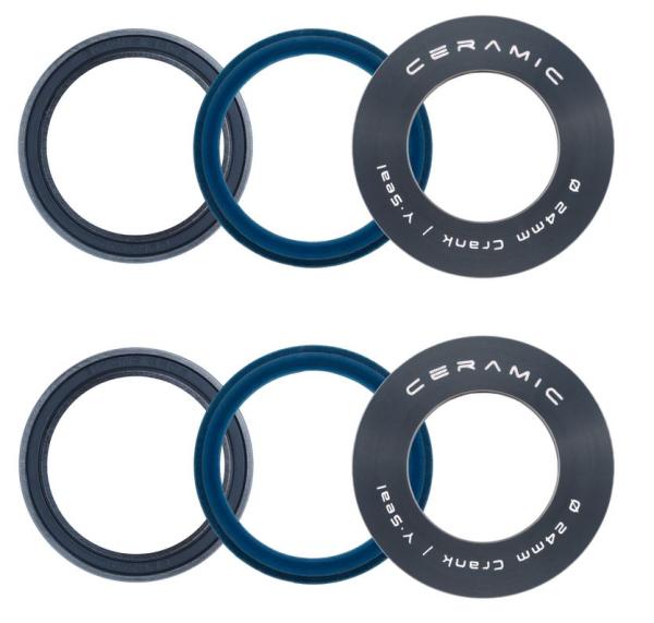 Bikone T47/T47a/BBRight/PF46/EVO Ceramic Shimano Tretlager Service Kit