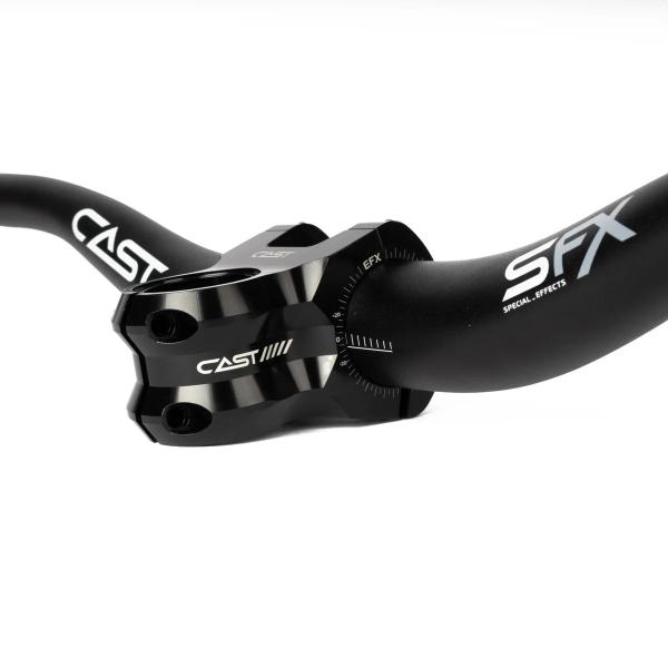Cast EFX Standard Mount Stem 31.8 45mm black Vorbau