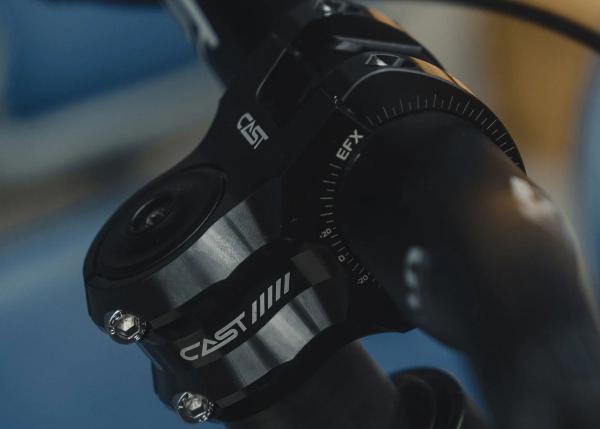 Cast EFX Standard Mount Stem 31.8 45mm black Vorbau