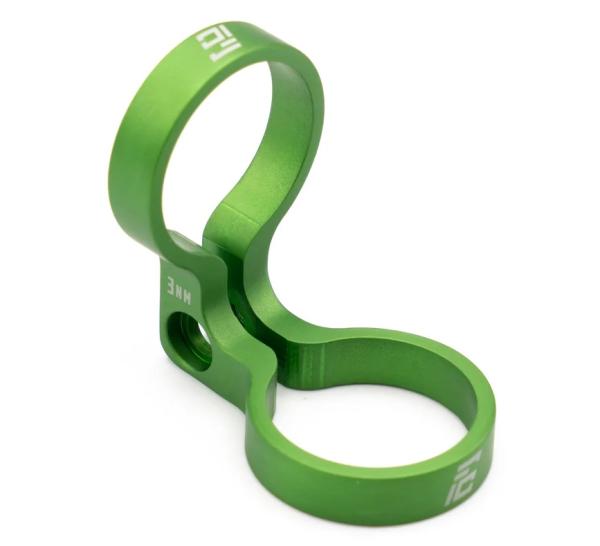 Freedom Coast 90 Degree Sram Pod Clamp green inkl. Better Bolts Titan-Schraube black