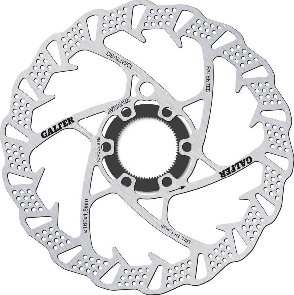 Galfer Shark DB022WCL Centerlock 160mm x 1.8mm Bremsscheibe