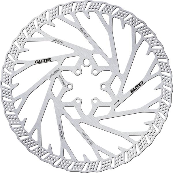 Galfer Shark DB027W 6 Loch 223mm x 2.0mm Bremsscheibe