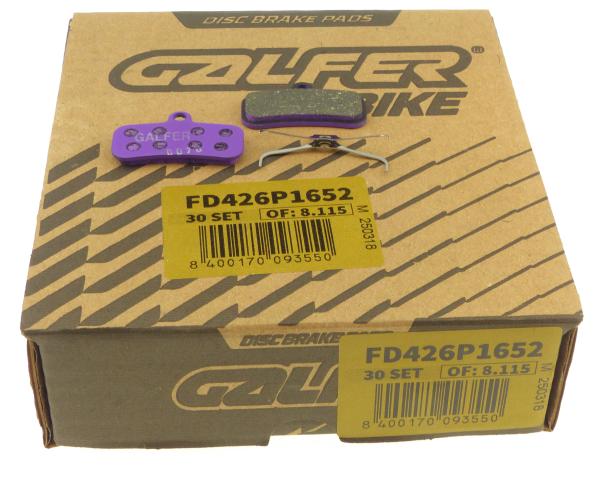 Galfer E-Bike FD426 Shimano XTR/XT/SLX/Saint/Zee Bremsbeläge Werkstattverpackung 30 Paar