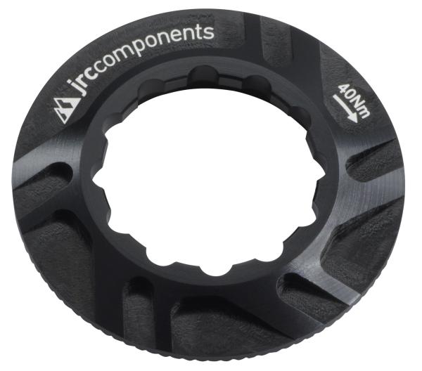 JRC Components Kizuna Bremsscheibenverschlussring Centerlock Innenverzahnung black