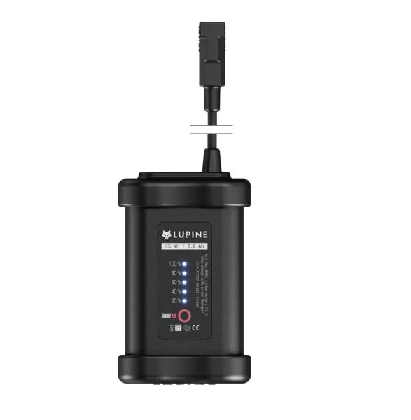 Lupine SL Nano AF V2 5 Ah SmartCore Akku Set Frontlicht 1300 Lumen