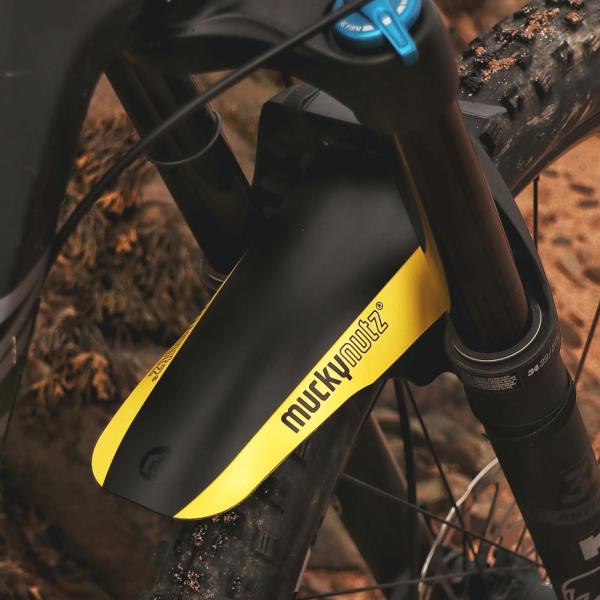 Mucky Nutz Face Fender yellow Spritzschutz vorne