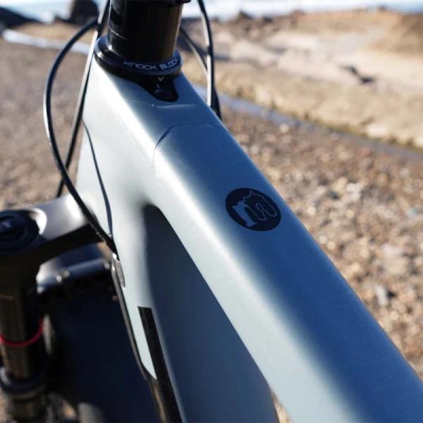 Mucky Nutz Clear matt Full Frame Skinz black Logo Rahmenschutzfolie