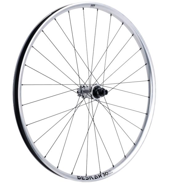 NEWMEN Beskar 30 Strong Enduro/DH 29" 12 x 148mm 6-Loch Sram XD silver LTD Laufrad hinten