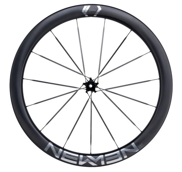 NEWMEN STREEM Allround A.49 VONOA 12 x 100mm Centerlock silver Laufrad vorne