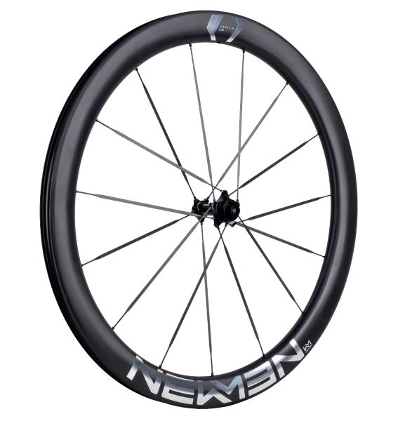 NEWMEN STREEM Allround A.49 VONOA 12 x 100mm Centerlock silver Laufrad vorne