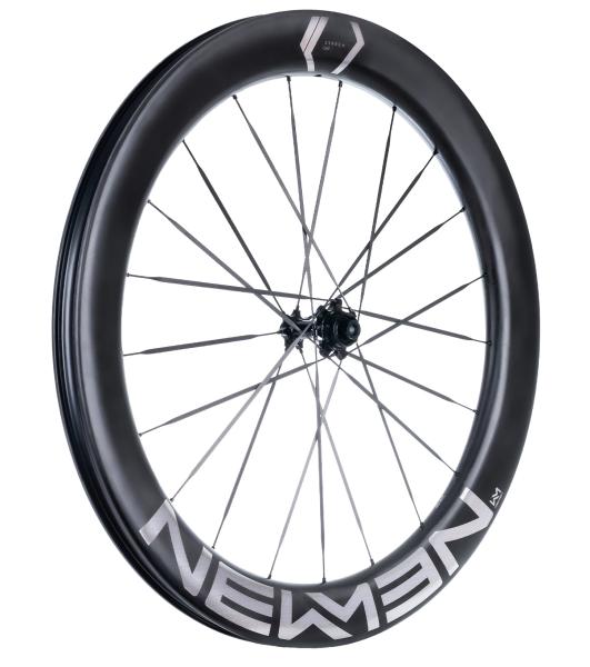 NEWMEN STREEM G.62 CS VONOA 12 x 100mm Centerlock silver Laufrad vorne
