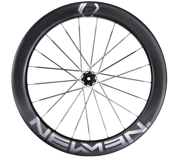 NEWMEN STREEM G.62 CS VONOA 12 x 142mm Centerlock Shimano Micro Spline 12 fach silver Laufrad hinten
