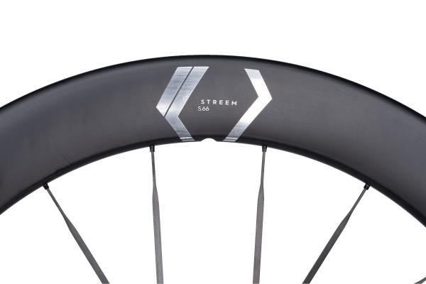 NEWMEN STREEM Sprint S.66 VONOA 12 x 142mm Centerlock Shimano 9/10/11/12 fach silver Laufrad hinten