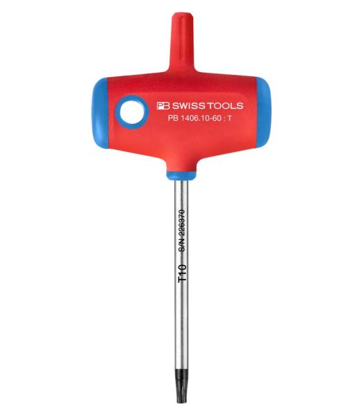 PB Swiss Tools PB 1406 T10/60 mm Quergriff Torx-Schraubenzieher